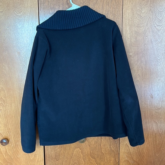 Lands’ End fleece quarter zip XL 18-20 - Picture 4 of 4